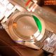 swiss clone rolex daydate 40 brown roman 2836 watch (3)_th.jpg